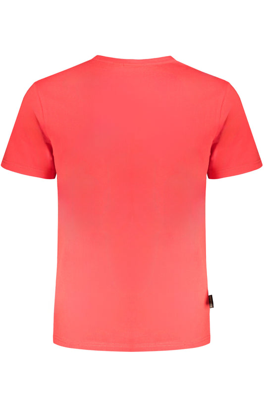 NAPAPIJRI T-SHIRT MANICHE CORTE UOMO ROSSO