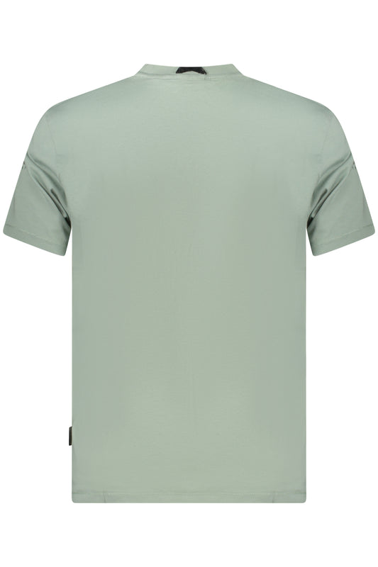 NAPAPIJRI T-SHIRT MANICHE CORTE UOMO VERDE