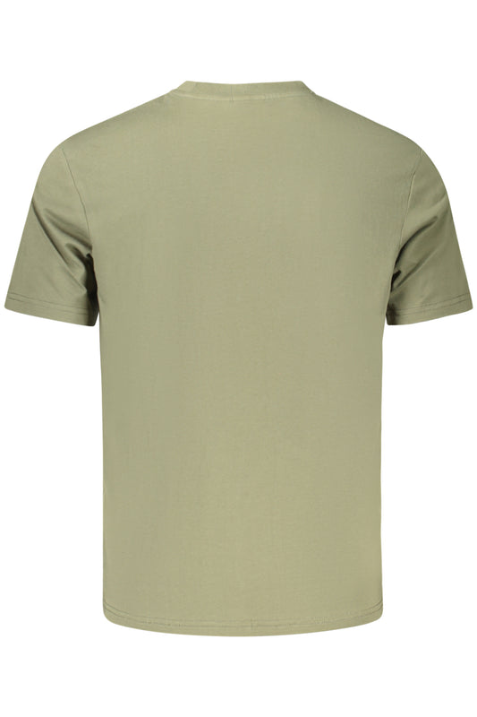 NAPAPIJRI T-SHIRT MANICHE CORTE UOMO VERDE