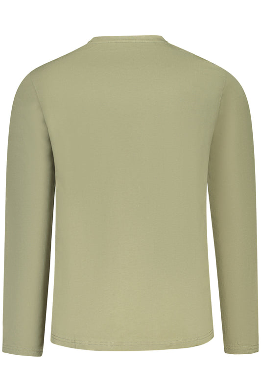 NAPAPIJRI T-SHIRT MANICHE LUNGHE UOMO VERDE