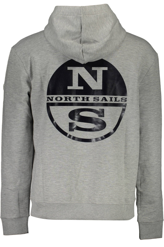 NORTH SAILS FELPA SENZA ZIP UOMO GRIGIO