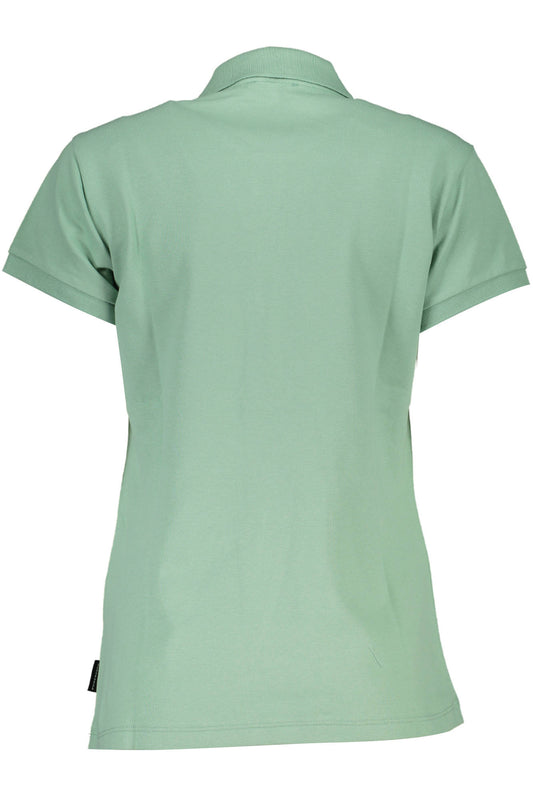 NORTH SAILS POLO MANICHE CORTE DONNA VERDE