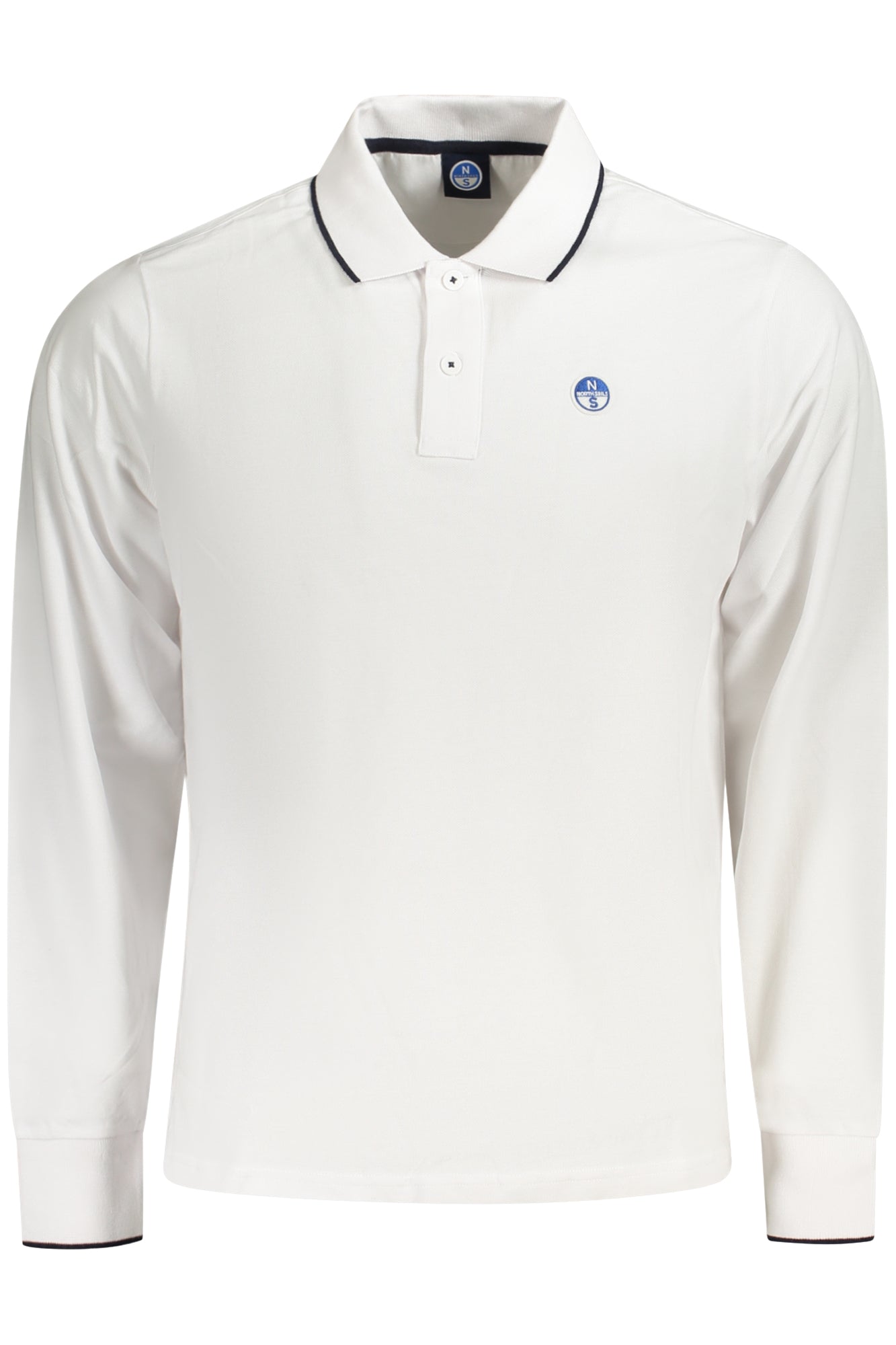 NORTH SAILS POLO MANICHE LUNGHE UOMO BIANCO