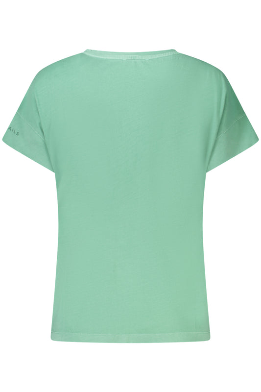 NORTH SAILS T-SHIRT MANICHE CORTE DONNA VERDE