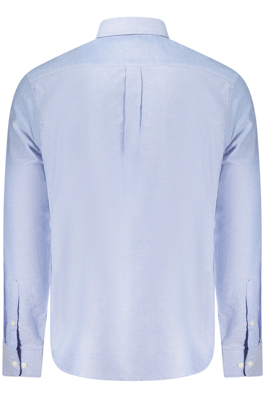 NORWAY 1963 CAMICIA MANICHE LUNGHE UOMO AZZURRO