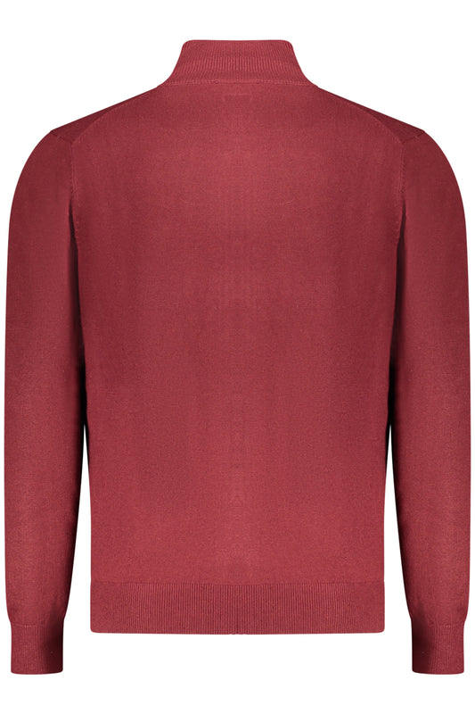 NORWAY 1963 CARDIGAN UOMO ROSSO
