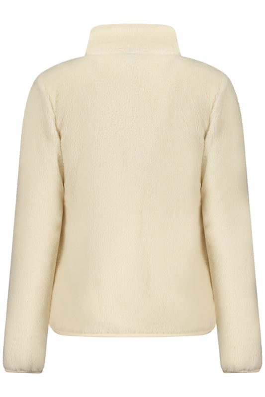 NORWAY 1963 FELPA CON ZIP DONNA BIANCO