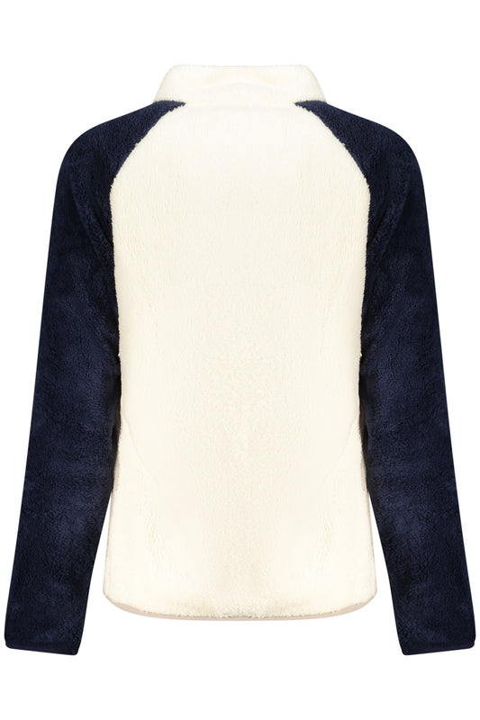 NORWAY 1963 FELPA CON ZIP DONNA BIANCO