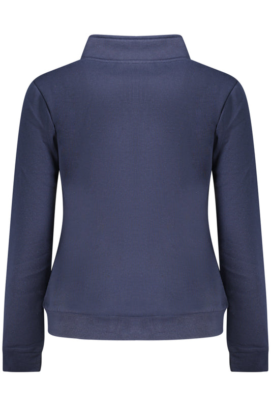 NORWAY 1963 FELPA CON ZIP DONNA BLU