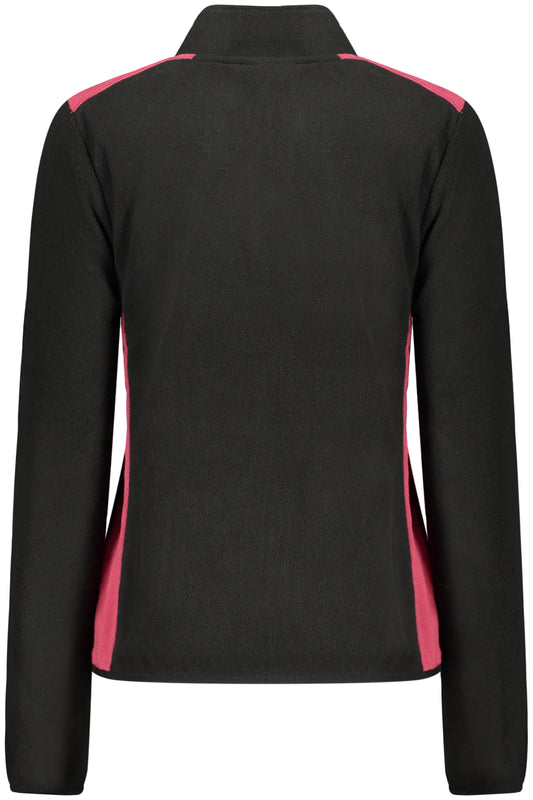 NORWAY 1963 FELPA CON ZIP DONNA NERO