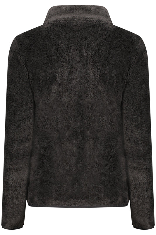 NORWAY 1963 FELPA CON ZIP DONNA NERO