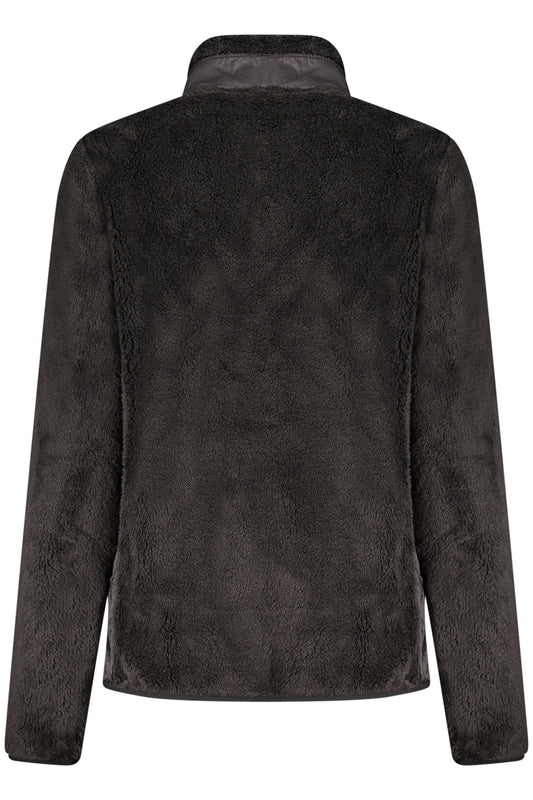 NORWAY 1963 FELPA CON ZIP DONNA NERO