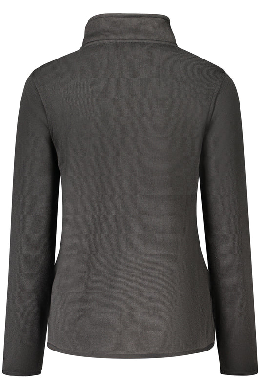 NORWAY 1963 FELPA CON ZIP DONNA NERO