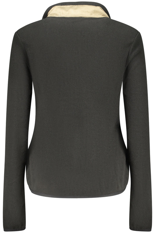 NORWAY 1963 FELPA CON ZIP DONNA NERO