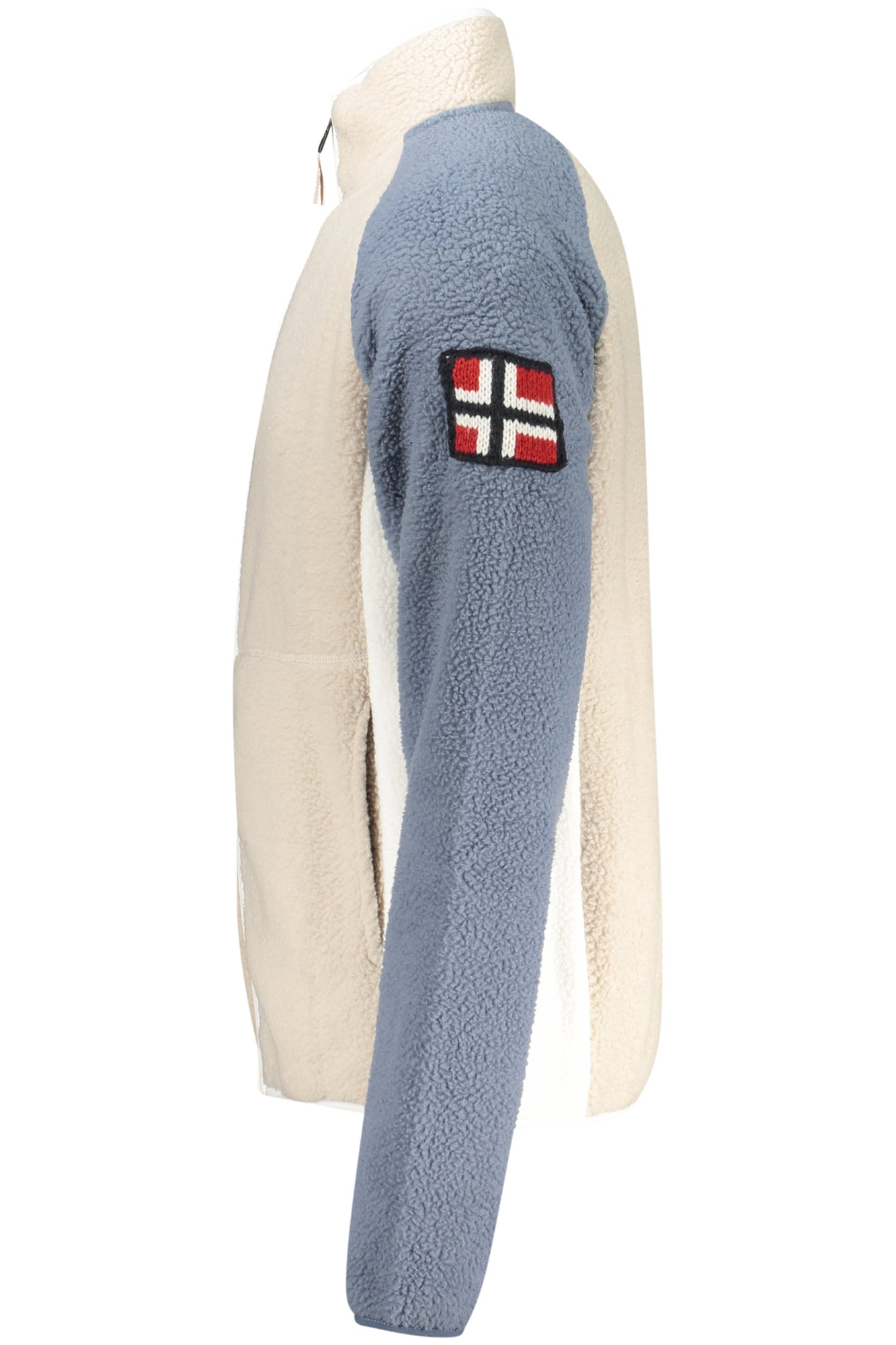 NORWAY 1963 FELPA CON ZIP UOMO BEIGE