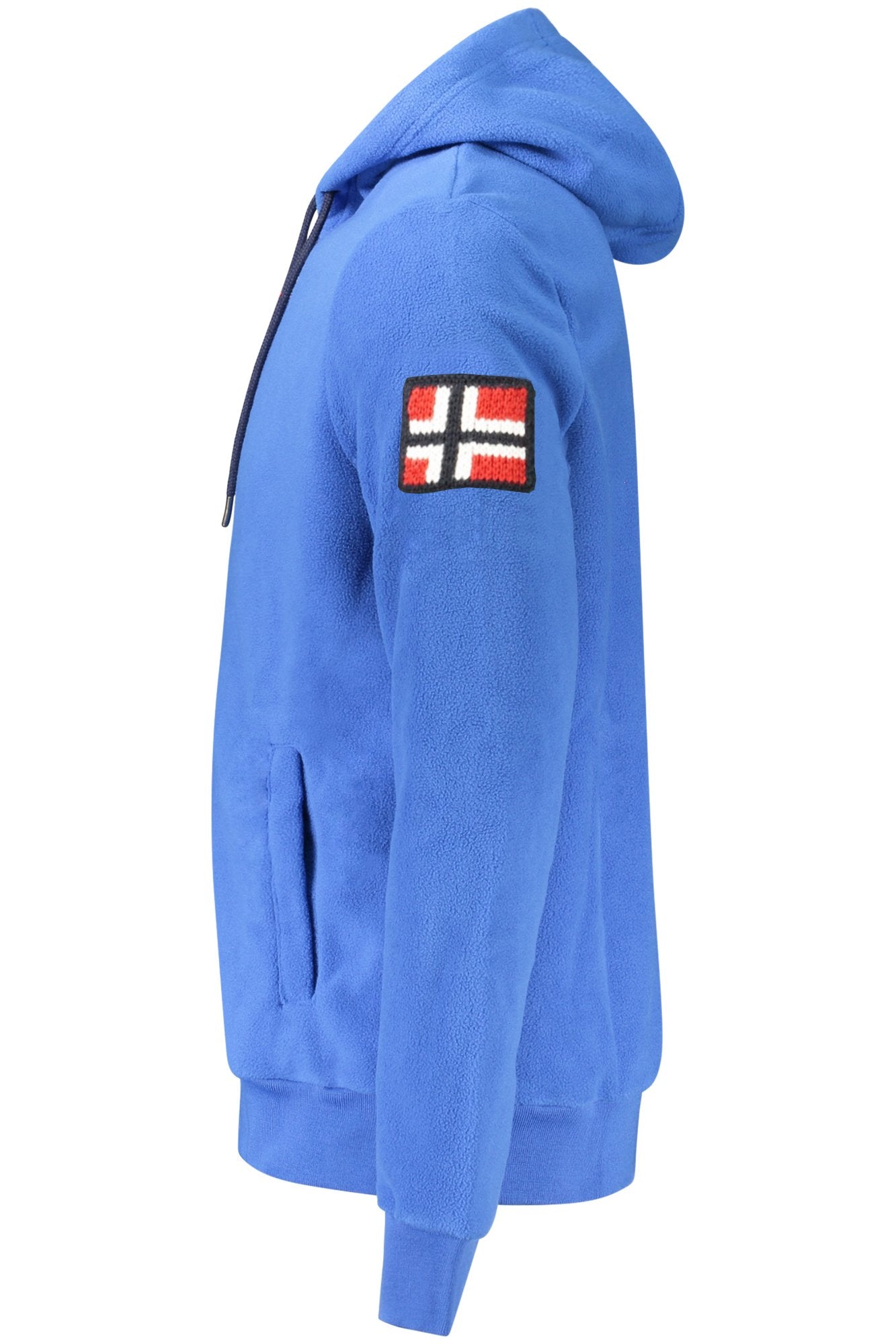 NORWAY 1963 FELPA CON ZIP UOMO BLU