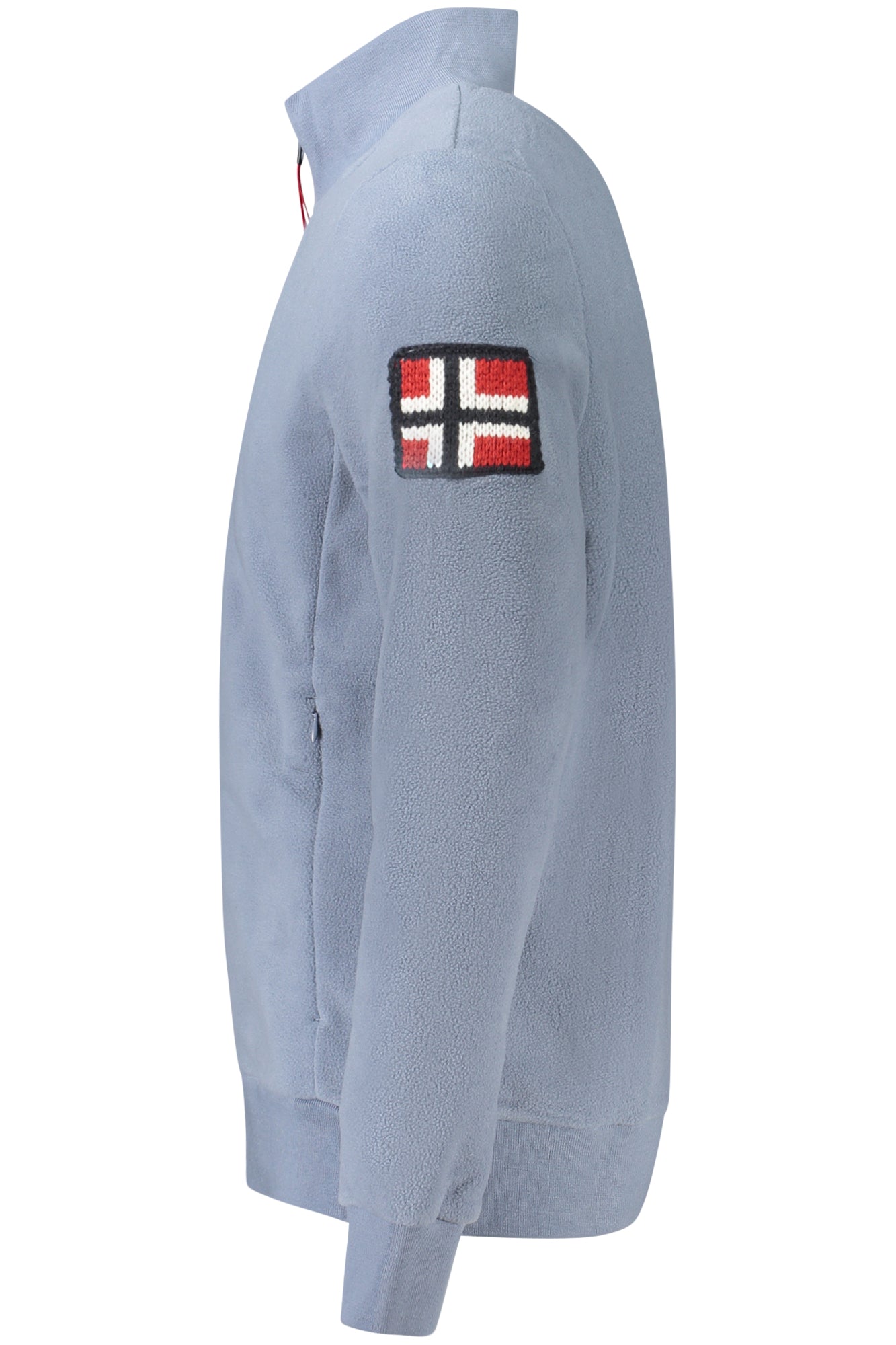 NORWAY 1963 FELPA CON ZIP UOMO BLU