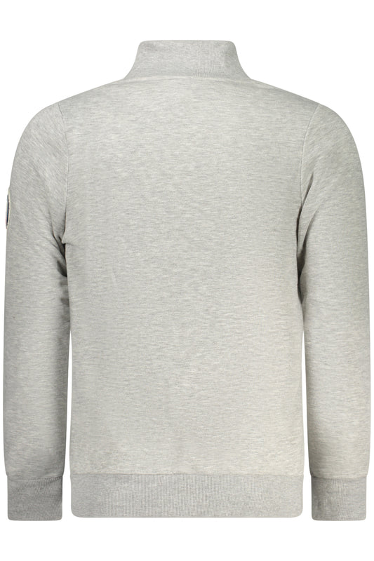 NORWAY 1963 FELPA CON ZIP UOMO GRIGIO