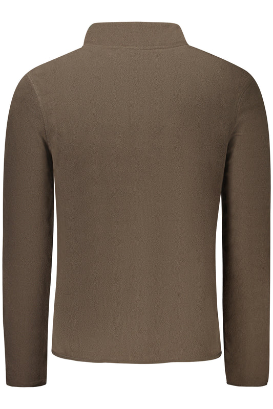 NORWAY 1963 FELPA CON ZIP UOMO MARRONE