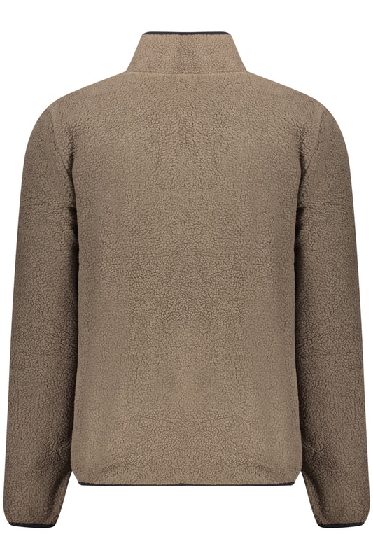 NORWAY 1963 FELPA CON ZIP UOMO MARRONE