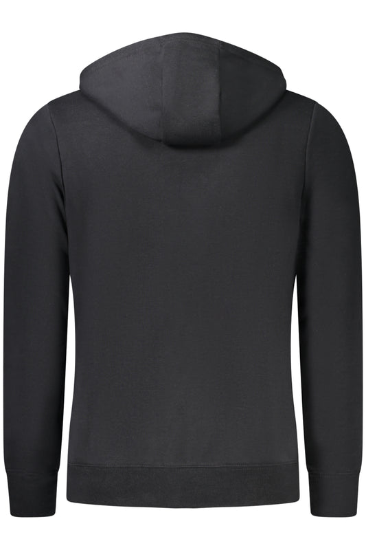 NORWAY 1963 FELPA CON ZIP UOMO NERO