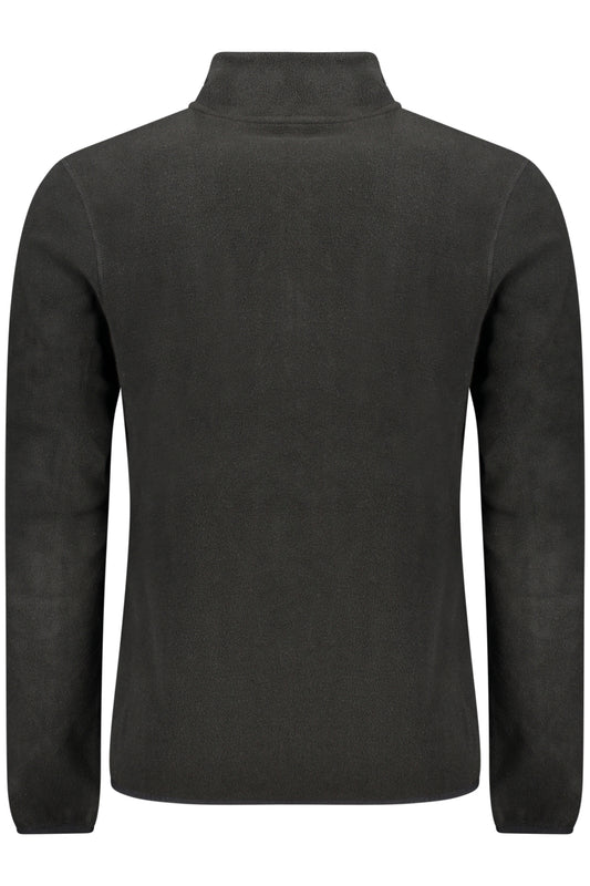 NORWAY 1963 FELPA CON ZIP UOMO NERO