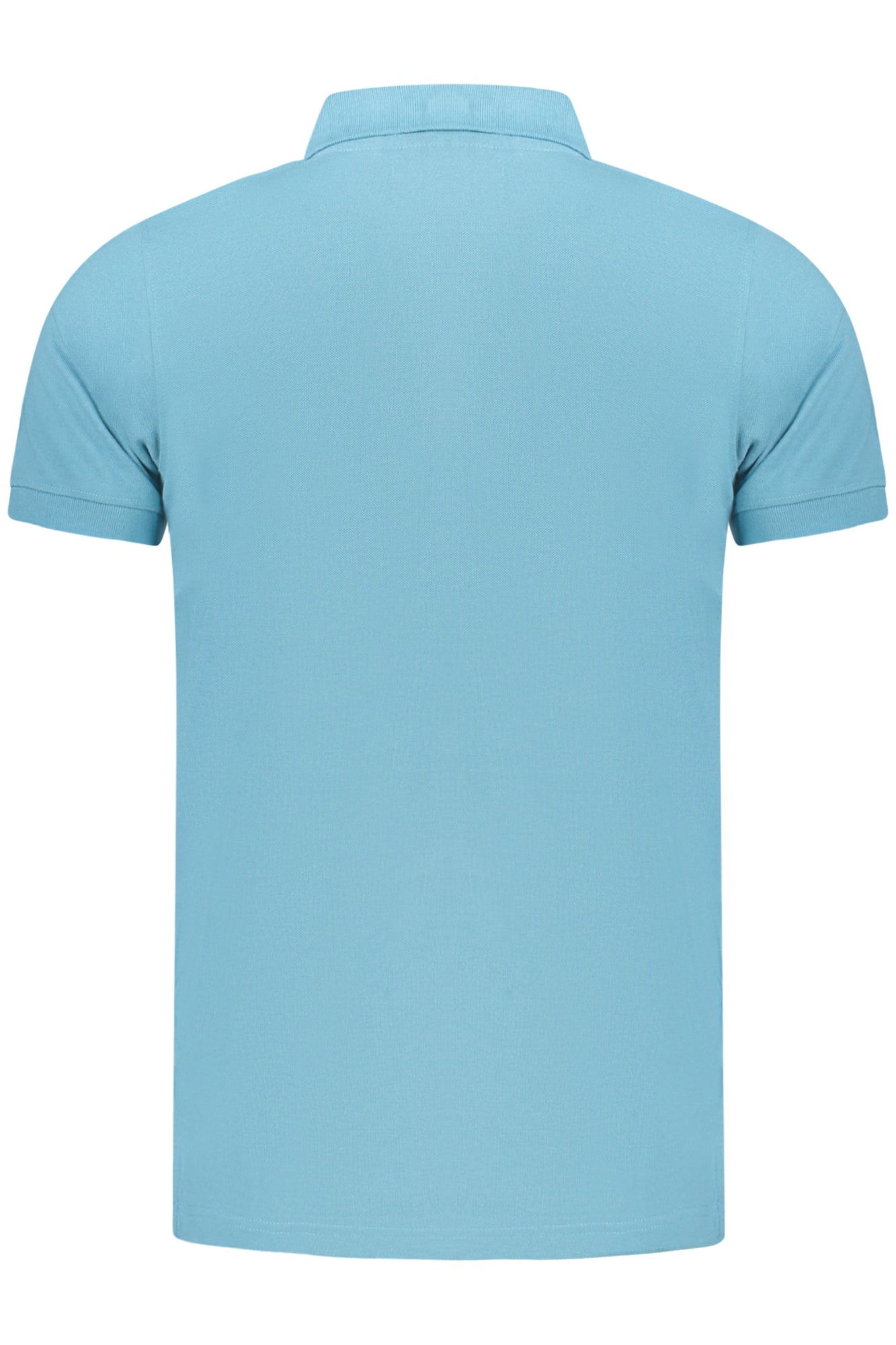 NORWAY 1963 POLO MANICHE CORTE UOMO AZZURRO