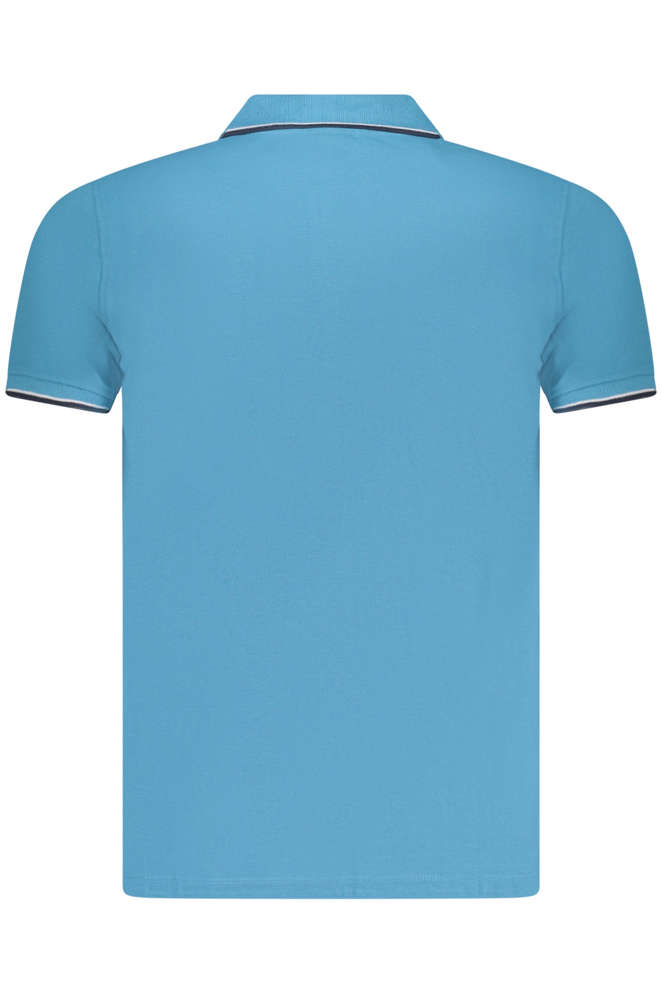 NORWAY 1963 POLO MANICHE CORTE UOMO AZZURRO