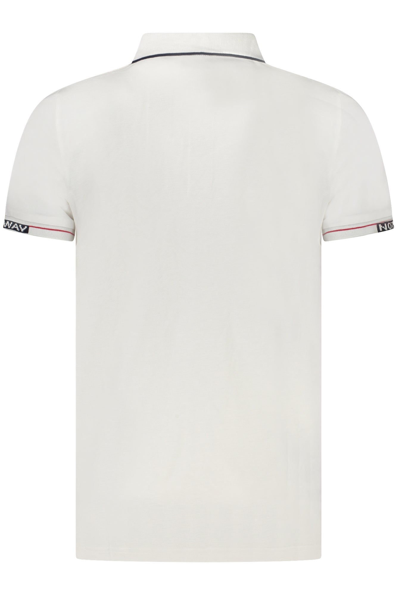 NORWAY 1963 POLO MANICHE CORTE UOMO BIANCO