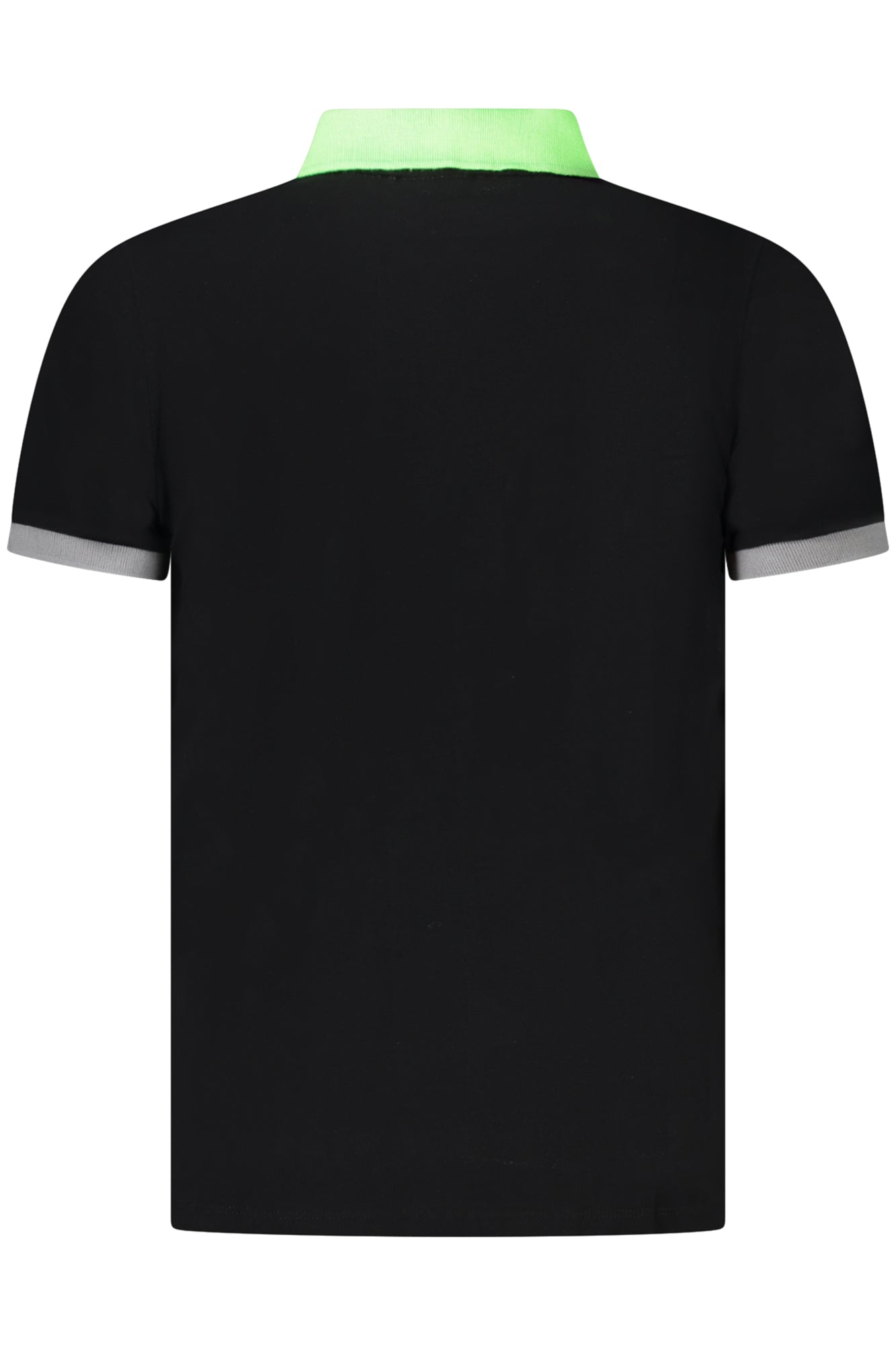 NORWAY 1963 POLO MANICHE CORTE UOMO NERO