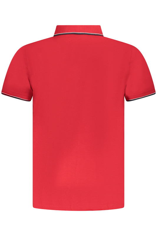 NORWAY 1963 POLO MANICHE CORTE UOMO ROSSO