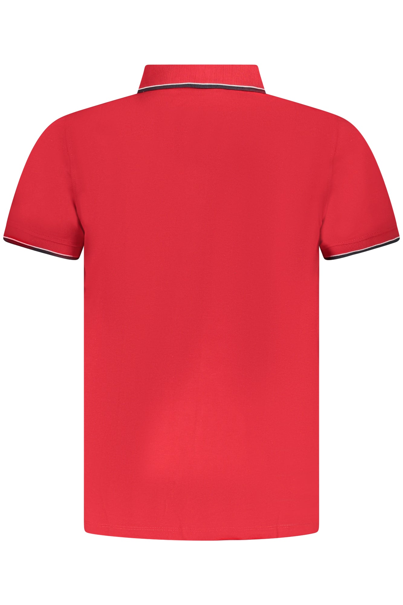 NORWAY 1963 POLO MANICHE CORTE UOMO ROSSO