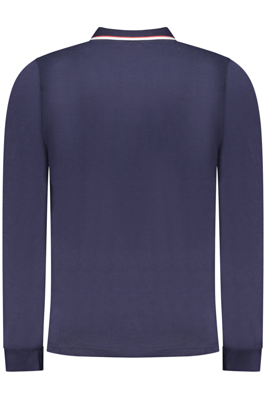 NORWAY 1963 POLO MANICHE LUNGHE UOMO BLU