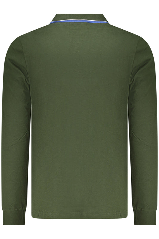 NORWAY 1963 POLO MANICHE LUNGHE UOMO VERDE