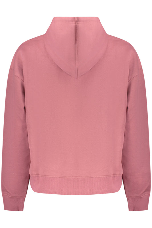 PEPE JEANS FELPA SENZA ZIP DONNA ROSA