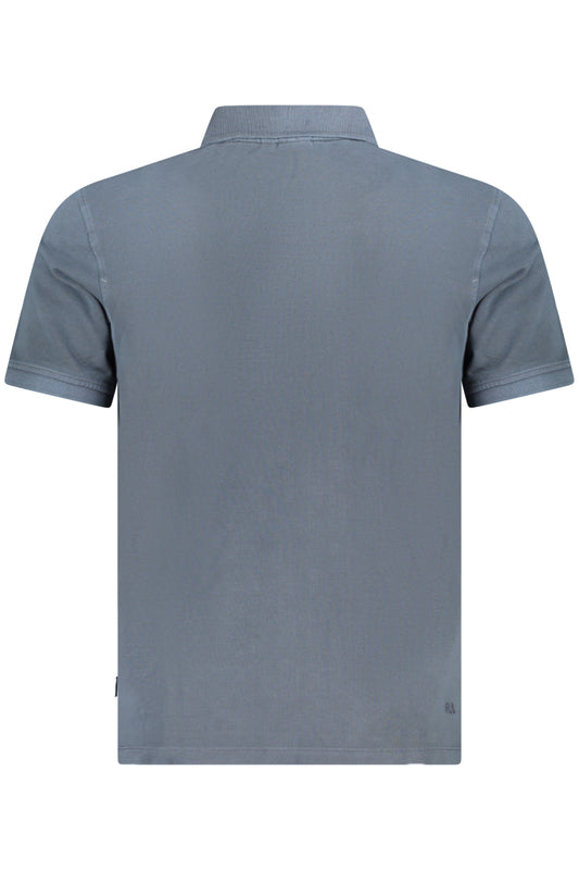 PEPE JEANS POLO MANICHE CORTE UOMO BLU