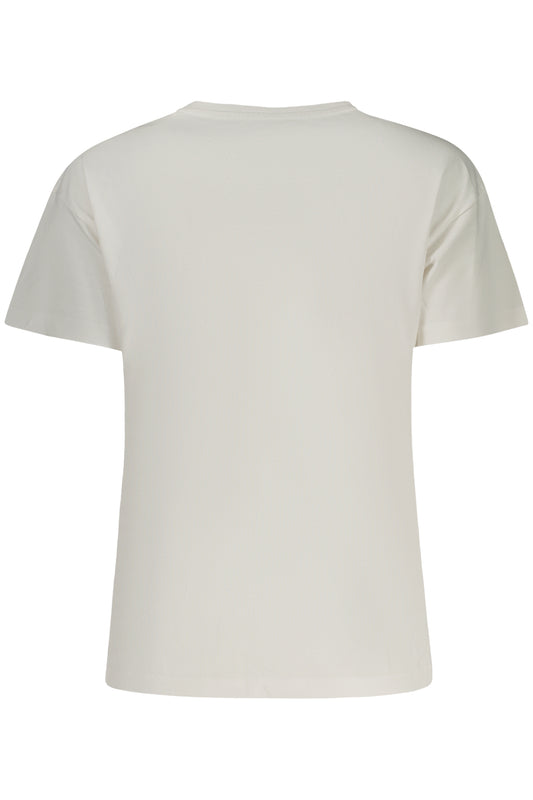 PEPE JEANS T-SHIRT MANICHE CORTE DONNA BIANCO