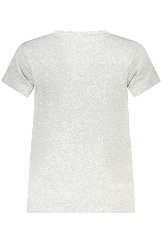 PEPE JEANS T-SHIRT MANICHE CORTE DONNA GRIGIO