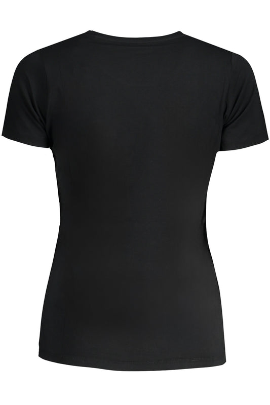 PEPE JEANS T-SHIRT MANICHE CORTE DONNA NERO