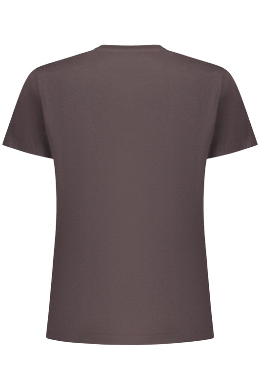 PEPE JEANS T-SHIRT MANICHE CORTE DONNA NERO