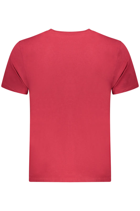PEPE JEANS T-SHIRT MANICHE CORTE UOMO ROSSO