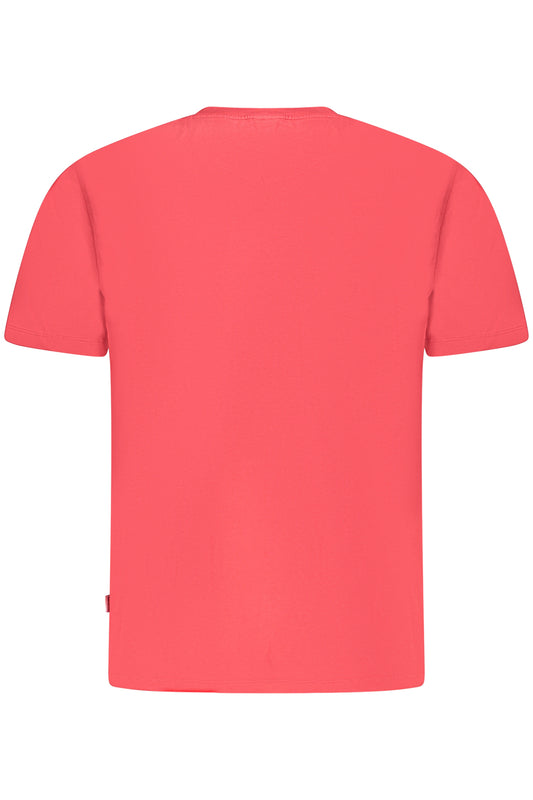 PEPE JEANS T-SHIRT MANICHE CORTE UOMO ROSSO