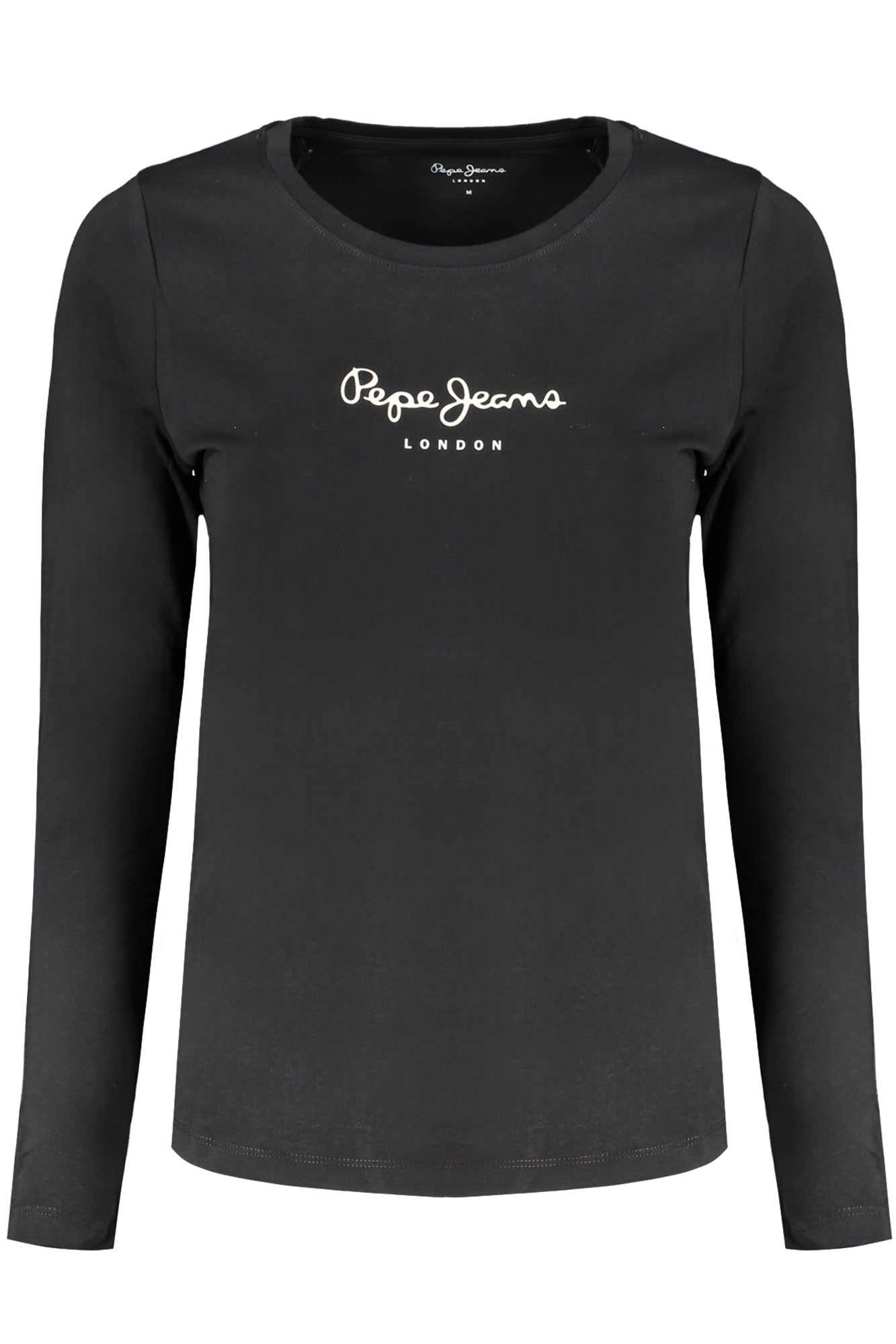 PEPE JEANS T-SHIRT MANICHE LUNGHE DONNA NERO