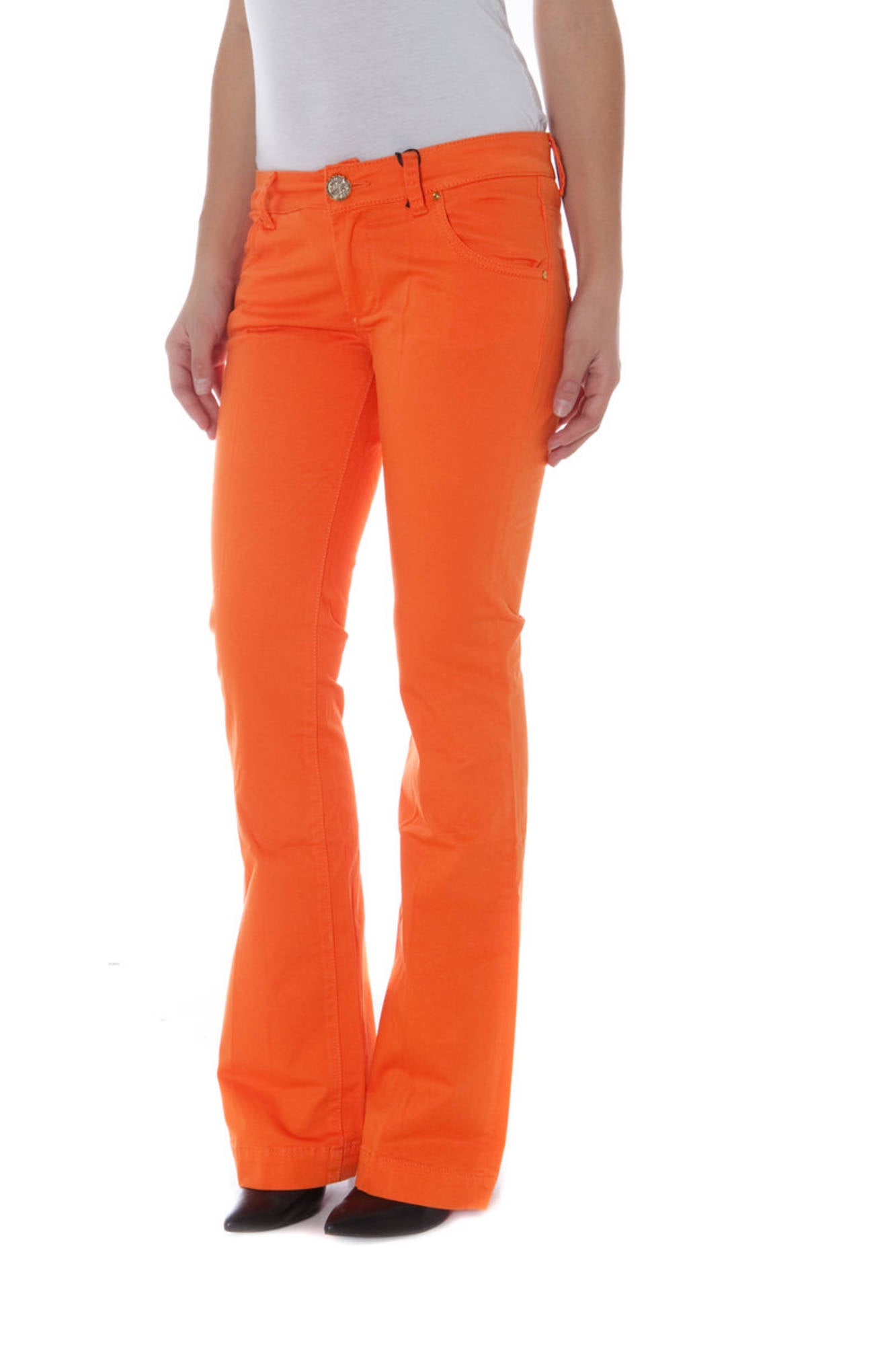 PHARD PANTALONE DONNA ARANCIO