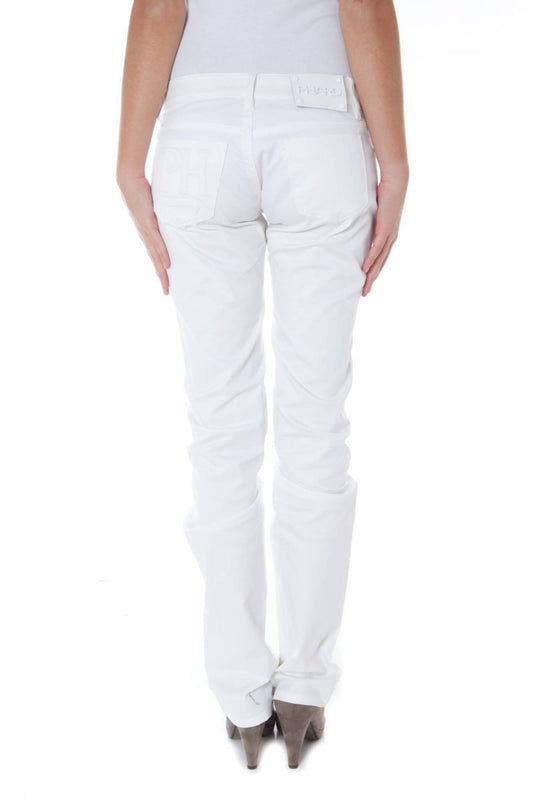PHARD PANTALONE DONNA BIANCO