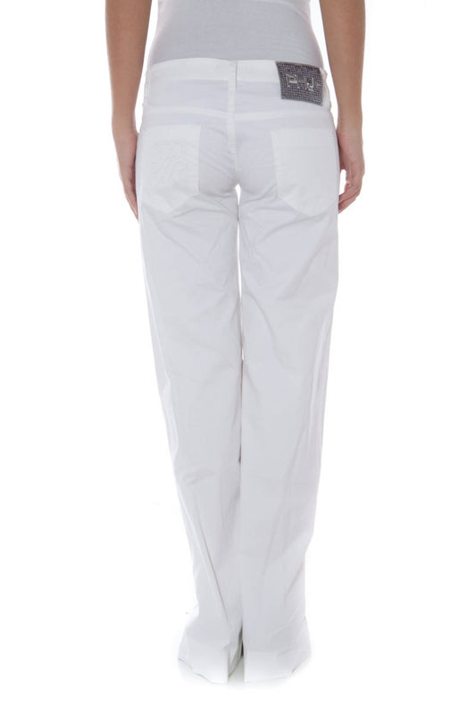 PHARD PANTALONE DONNA BIANCO
