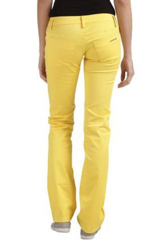 PHARD PANTALONE DONNA GIALLO