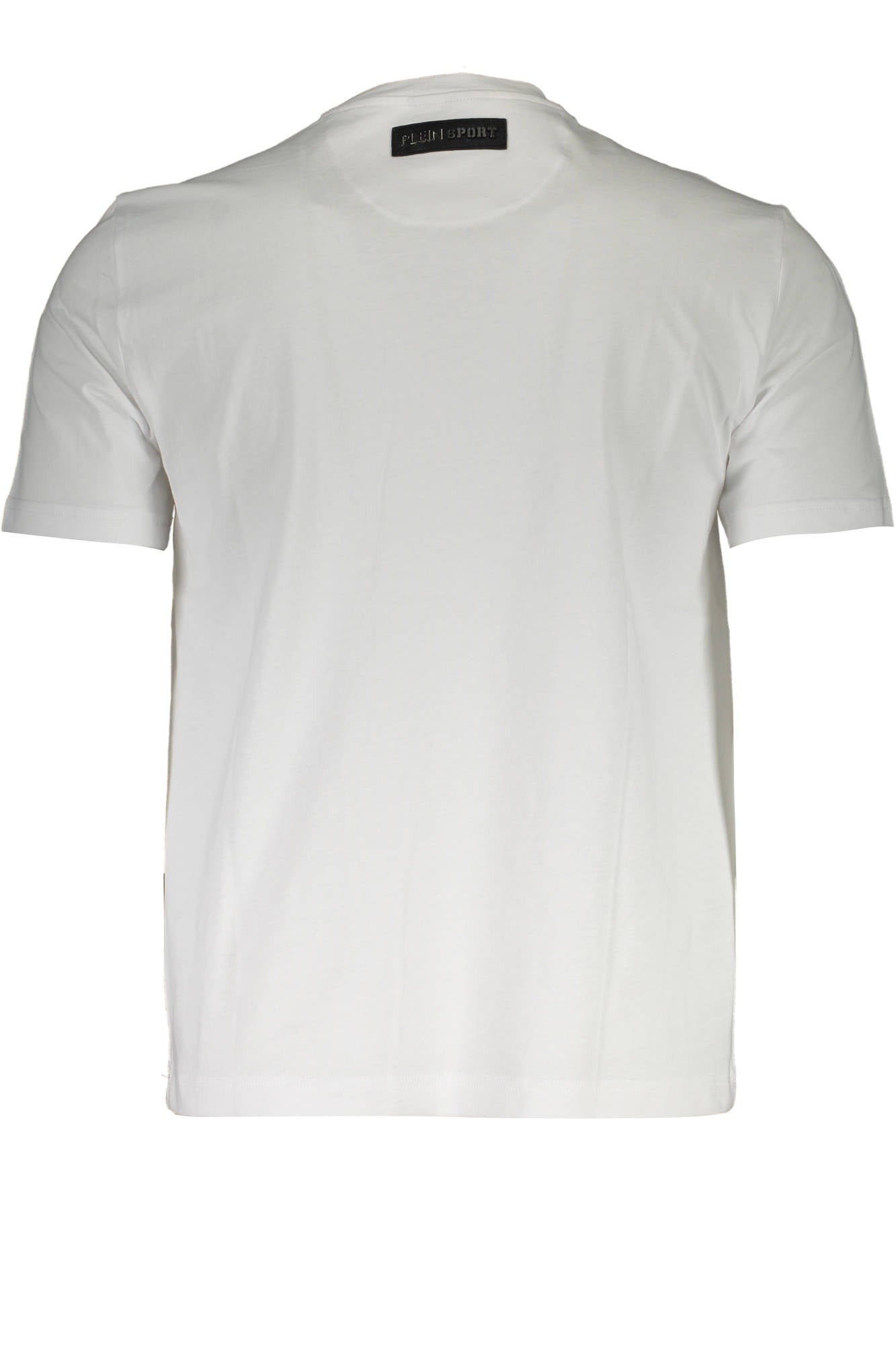 PLEIN SPORT T-SHIRT MANICHE CORTE UOMO BIANCO