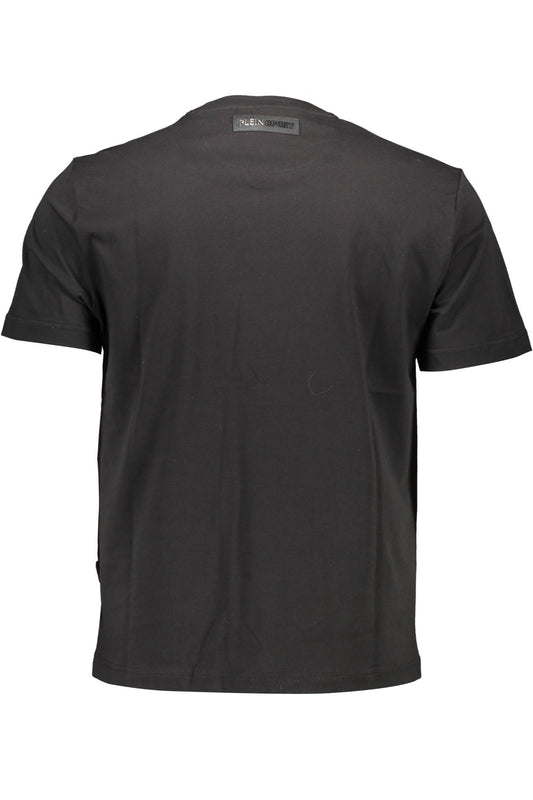PLEIN SPORT T-SHIRT MANICHE CORTE UOMO NERO
