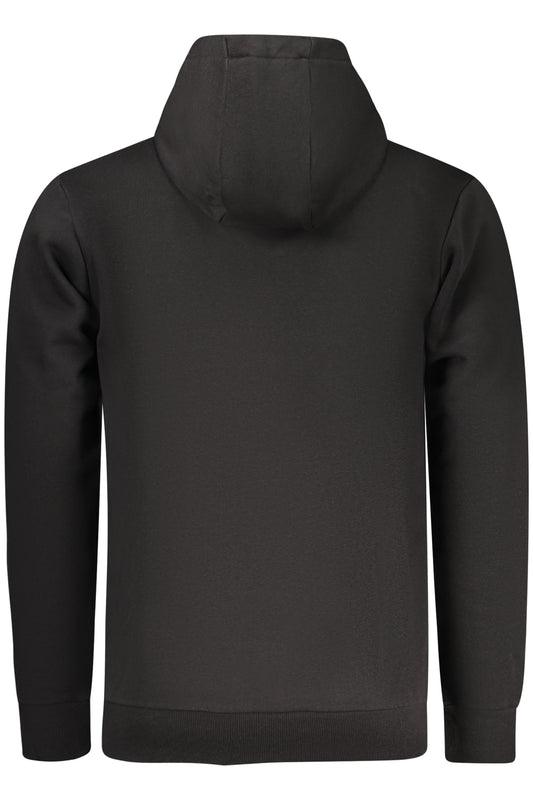 RIFLE FELPA SENZA ZIP UOMO NERO